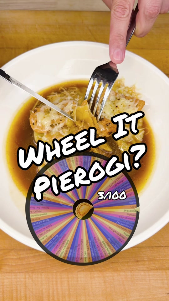 French Onion Soup Pierogi